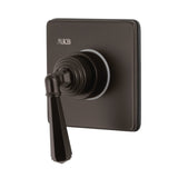 Metropolitan Single-Handle Three-Way Diverter Valve with Square Trim Kit