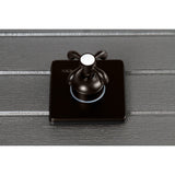 Single-Handle Three-Way Diverter Valve with Square Trim Kit