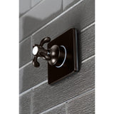 Single-Handle Three-Way Diverter Valve with Square Trim Kit