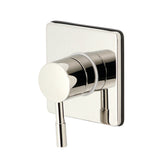 Concord Single-Handle Three-Way Diverter Valve with Square Trim Kit