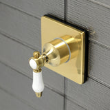 Bel-Air Single-Handle Three-Way Diverter Valve with Square Trim Kit