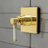 Kaiser Single-Handle Three-Way Diverter Valve with Square Trim Kit