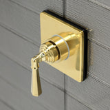 Metropolitan Single-Handle Three-Way Diverter Valve with Square Trim Kit