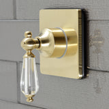 Willshire Single-Handle Three-Way Diverter Valve with Square Trim Kit