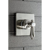 Heirloom Single-Handle Three-Way Diverter Valve with Square Trim Kit