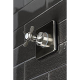 Single-Handle Three-Way Diverter Valve with Square Trim Kit