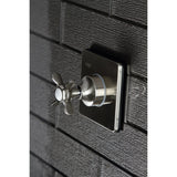 Single-Handle Three-Way Diverter Valve with Square Trim Kit