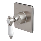 Bel-Air Single-Handle Three-Way Diverter Valve with Square Trim Kit