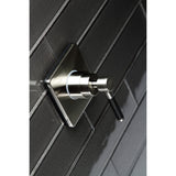 Kaiser Single-Handle Three-Way Diverter Valve with Square Trim Kit
