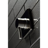 Concord Single-Handle Three-Way Diverter Valve with Square Trim Kit