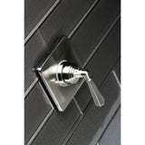 Metropolitan Single-Handle Three-Way Diverter Valve with Square Trim Kit