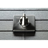 Metropolitan Single-Handle Three-Way Diverter Valve with Square Trim Kit