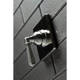 Metropolitan Single-Handle Three-Way Diverter Valve with Square Trim Kit