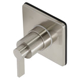 NuvoFusion Single-Handle Three-Way Diverter Valve with Square Trim Kit