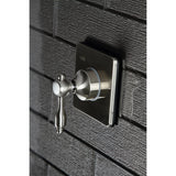 Tudor Single-Handle Three-Way Diverter Valve with Square Trim Kit