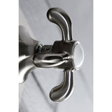 Single-Handle Three-Way Diverter Valve with Square Trim Kit