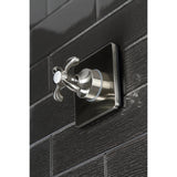 Single-Handle Three-Way Diverter Valve with Square Trim Kit