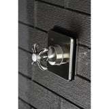 Single-Handle Three-Way Diverter Valve with Square Trim Kit