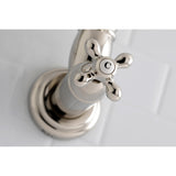 Restoration Two-Handle 1-Hole Wall Mount Pot Filler Faucet