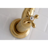 Restoration Two-Handle 1-Hole Wall Mount Pot Filler Faucet