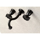 Belknap Double-Handle 3-Hole Wall Mount Bathroom Faucet
