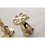 Belknap Double-Handle 3-Hole Wall Mount Bathroom Faucet