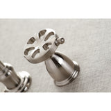 Belknap Double-Handle 3-Hole Wall Mount Bathroom Faucet