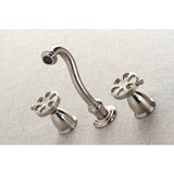 Belknap Two-Handle 3-Hole Wall Mount Bathroom Faucet