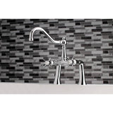 Essex Two-Handle 2-Hole Deck Mount Clawfoot Tub Faucet