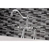 Essex Two-Handle 2-Hole Deck Mount Clawfoot Tub Faucet