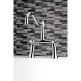 Essex Two-Handle 2-Hole Deck Mount Clawfoot Tub Faucet