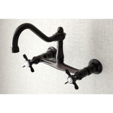 Essex Two-Handle 2-Hole Wall Mount Bathroom Faucet