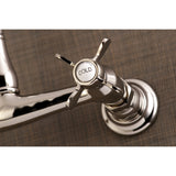 Essex Two-Handle 2-Hole Wall Mount Bathroom Faucet