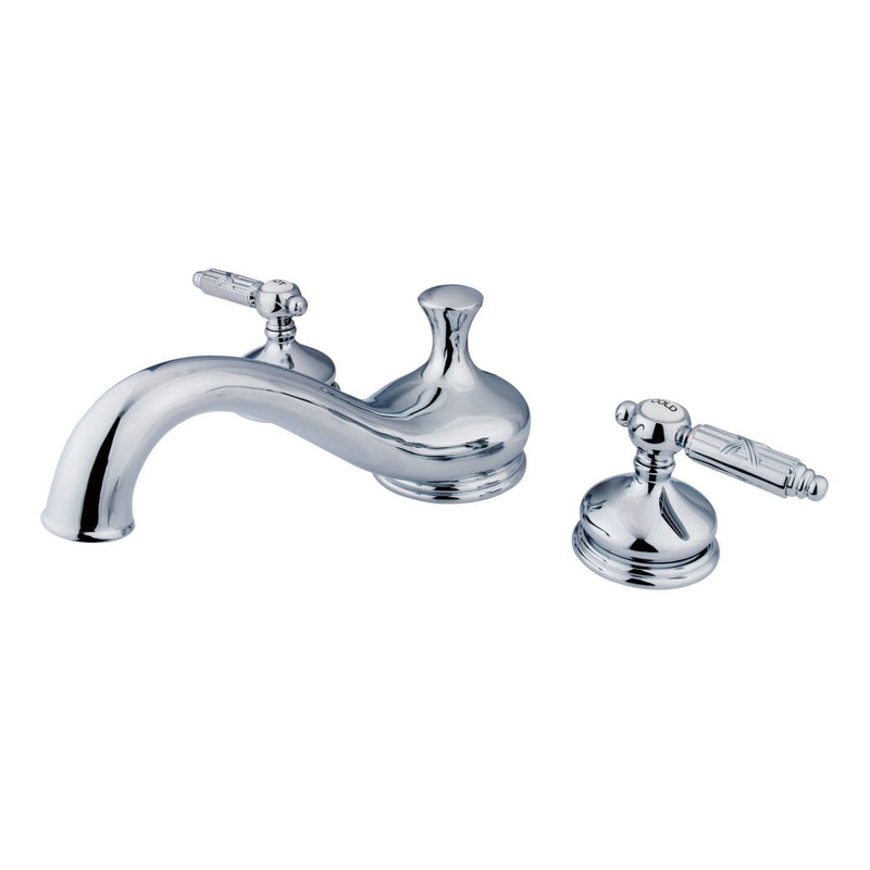 Georgian Two-Handle 3-Hole Deck Mount Roman Tub Faucet