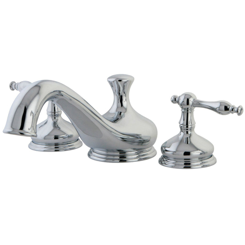 Heritage Two-Handle 3-Hole Deck Mount Roman Tub Faucet