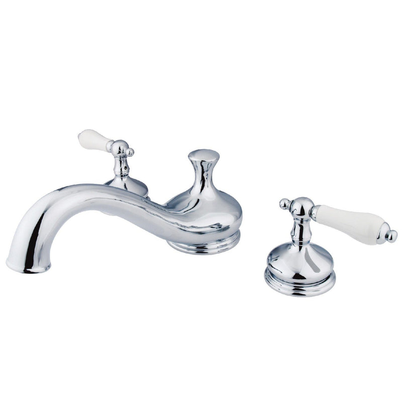 Heritage Two-Handle 3-Hole Deck Mount Roman Tub Faucet