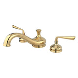 Silver Sage Two-Handle 3-Hole Deck Mount Roman Tub Faucet