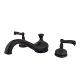 Royale Two-Handle 3-Hole Deck Mount Roman Tub Faucet