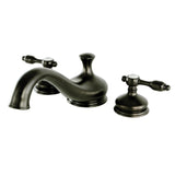 Tudor Two-Handle 3-Hole Deck Mount Roman Tub Faucet