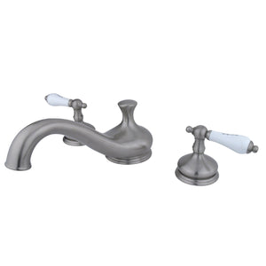 Heritage Two-Handle 3-Hole Deck Mount Roman Tub Faucet