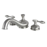 Tudor Two-Handle 3-Hole Deck Mount Roman Tub Faucet