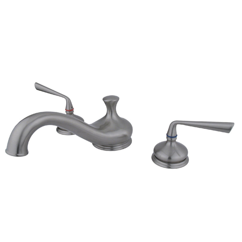 Silver Sage Two-Handle 3-Hole Deck Mount Roman Tub Faucet