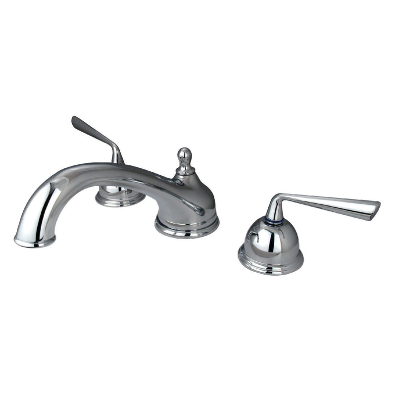 Silver Sage Two-Handle 3-Hole Deck Mount Roman Tub Faucet