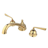 Silver Sage Two-Handle 3-Hole Deck Mount Roman Tub Faucet