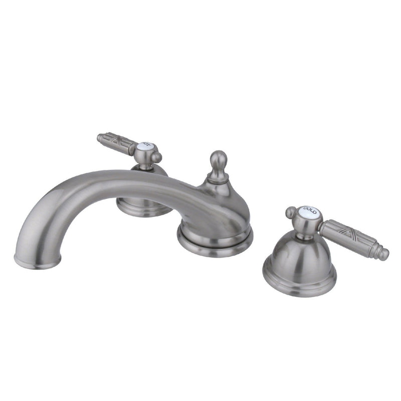 Georgian Two-Handle 3-Hole Deck Mount Roman Tub Faucet