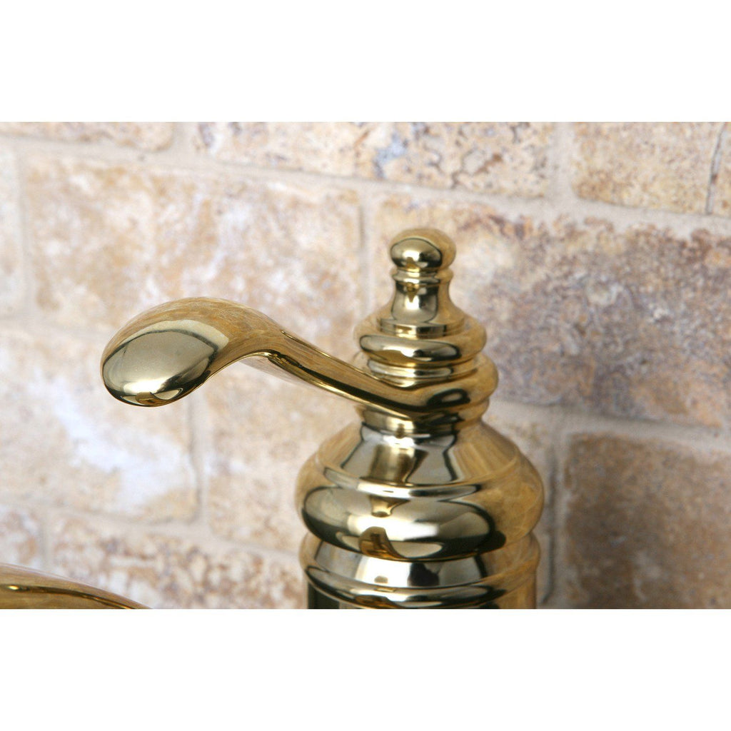 Templeton Single-Handle 1-Hole Deck Mount Bathroom Faucet with Push Pop-Up