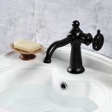 Fuller One-Handle 1-Hole Bathroom Faucet with Push Pop-Up Drain