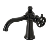 Fuller One-Handle 1-Hole Bathroom Faucet with Push Pop-Up Drain