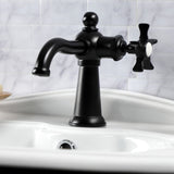 Hamilton Single-Handle 1-Hole Deck Mount Bathroom Faucet with Push Pop-Up