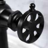 Belknap One-Handle 1-Hole Bathroom Faucet with Push Pop-Up Drain